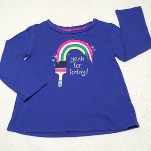 3T (6/$20) Paint-A-Rainbow Top by George